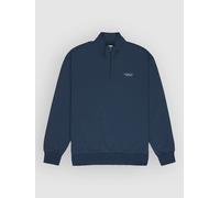 Element Element Co Emb Quarter Half-Zip Sweater dark denim S