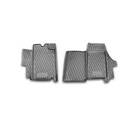 Element EXP.CARCRN00029 Custom-fit Premium Anti-Slip Rubber Floor Mats for Citroen Jumper Year 09-20 Black