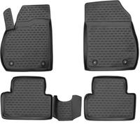 Element EXP.CARCRN00033 Custom Fit Premium Anti-Slip Rubber Car Mats Citroen C1 Year 10-20 Black Fit