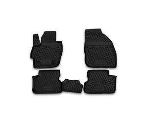 Element EXP.CARMZD00015 Rubber Floor Mats for Mazda 3 08/2009-2013 4-Piece Set Black