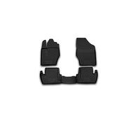 Element EXP.CARPGT0001 Custom-Fit Premium Non-Slip Rubber Floor Mats Peugeot 308 Year 07-13 Black