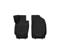 Element EXP.CARVLK0005kf Premium Anti-Slip Rubber Mats Floor Mats for VW Polo V 5 Type 6R/6C/61 Hatchback Year 09-20 Black