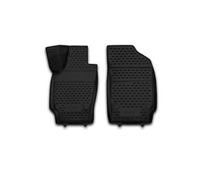 Element EXP.CARVLK0005kf Premium Anti-Slip Rubber Mats Floor Mats for VW Polo V 5 Type 6R/6C/61 Hatchback Year 09-20 Black
