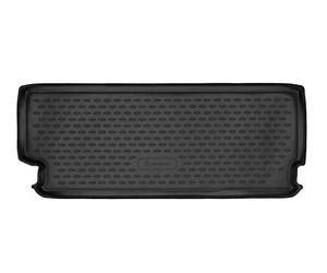 Element EXP.ELEMENT0232713 Tailored Fit Rubber Boot Liner Protector Mat forTESLA Model X, 2015->, Cross, top, 1 pc, Black, Passform