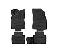 Element EXP.ELEMENT3D01910210 3D Rubber Floor Mats for Nissan Rogue 2014-2019 USA 4-Piece Set, Black