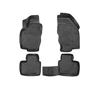 Element EXP.ELEMENT3D02041210 3D Rubber Floor Mats for Alfa Romeo 156 1997-2006 Saloon 4-Piece Set, Black, Fit