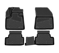 Element EXP.ELEMENT3D02221210k Premium Anti-Slip Rubber Floor Mats for Opel Mokka, SUV Year 18-20, Black