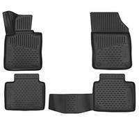 Element EXP.ELEMENT3D5018210k Premium Anti-Slip Rubber Floor Mats for Volvo V90 Estate Year 16-20 Black