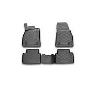 Element EXP.NLC.08.20.210k Rubber Car Mats for Chevrolet Malibu 2012-4 Pieces, Black, Fit