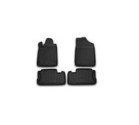 Element EXP.NLC.10.09.210 Rubber Car Mats for Citroen Berlingo 2005 - Set of 4, Black