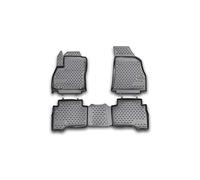 Element EXP.NLC.15.29.210kh Tailored Rubber Floor Mats for Fiat Fiorino 2007 -> 4 Pieces, Black