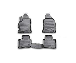 Element EXP.NLC.16.05.210 Premium Anti-Slip Rubber Floor Mats for Ford Mondeo Year 00-07 Black
