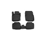 Element EXP.NLC.16.44.210k Rubber Floor Mats for Ford Mondeo 06/2007-2014 (RN) 4-Piece Set, Black