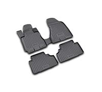Element EXP.NLC.20.14.210k Rubber Floor Mats for Hyundai Tucson 2004-2010 4-Piece Set Black