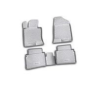 Element EXP.NLC.20.40.210k Rubber Floor Mats for Hyundai Sonata (YF, VI) 4 Pieces 2009-2014, Black