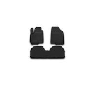 Element EXP.NLC.25.34.210h Premium Anti-Slip Rubber Floor Mats for Kia Venga Year 09-20 Black