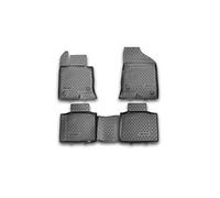 Element EXP.NLC.25.44.210h Rubber Car Mats for Kia Cadenza 2011 - 4 Pieces, Black
