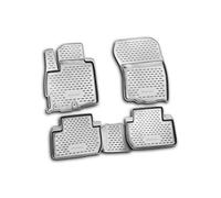 Element EXP.NLC.35.23.210 Rubber Floor Mats for Mitsubishi Outlander XL 2010 - Set of 4, Black