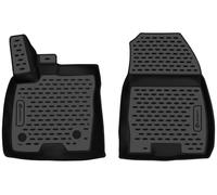 Element EXP.NLC.3D.16.70.210k Premium Anti-Slip Rubber Floor Mats for Ford Transit Courier Year 14-20 Black