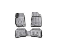 Element EXP.NLC.3D.25.38.210h 3D Rubber Floor Mats Kia Rio 2011-2017 4-Piece Set Black