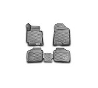 Element EXP.NLC.3D.25.48.210 3D Rubber Floor Mats Kia Cerato 2013-2018 4-Piece Set Black