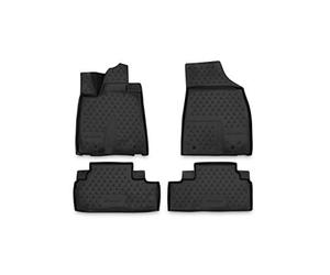 Element EXP.NLC.3D.29.10.210k 3D Rubber Floor Mats Lexus RX 350 2009-2012 4-Piece Set Black