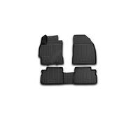 Element EXP.NLC.3D.48.15.210k 3D Rubber Floor Mats for Toyota Corolla 10/2006-2013 4-Piece Set Black