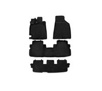 Element EXP.NLC.3D.48.50.210kh 3D Rubber Floor Mats for Toyota Highlander 2010-2014 4-Piece Set Black