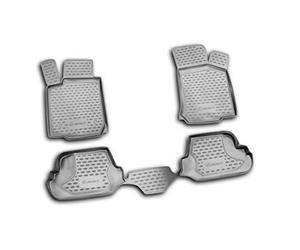 Element EXP.NLC.45.09.210k Premium Non-Slip Rubber Car Floor Mats for Skoda Octavia, Year of Manufacture: 96-20, Black