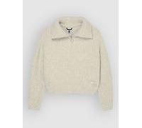 Element High Neck Half-Zip Fleece Sweater humus heather S