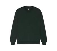 Element Icon Embroidery - Crew Neck Jumper - Men - Brown.