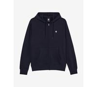 Element Icon Embroidery Full Zip Hoodie Pure Black - L