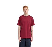 Element Icon Embroidery - Short Sleeve T-Shirt - Men - Red.
