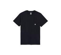 Element Icon Label Pocket - Short Sleeve T-Shirt - Men - Blue.