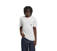 Element Icon Label Pocket - Short Sleeve T-Shirt - Men - Grey.