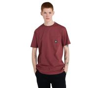 Element Icon Label Pocket - Short Sleeve T-Shirt - Men - Purple.