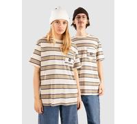 Element Icon Label Pocket - Short Sleeve T-Shirt - Men - Beige.
