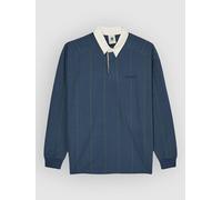 Element Ivy Long Sleeve Polo dark slate L