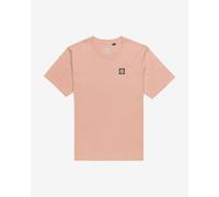 Element Joint Texture Short Sleeve T-shirt salmon orange black - XL