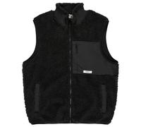 Element - Sleeveless sherpa fleece - Lake Sherpa Vest Off Black for Men in Recycled Polyester - Size L Black L