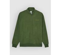 Element Lowcase Corduroy Half-Zip Fleece Sweater bronze green XS
