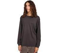 Element - Lowcase Pigment Off Black - Longsleeve - black - XXL - 100% Organic Cotton,Jersey XXL