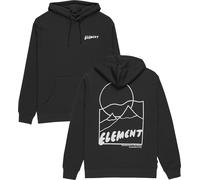 Element - Men's hoodie - Sunrise Hooded Sweatshirt Off Black for Men - Size L Black L