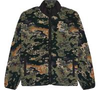 Element - Men's sherpa fleece with zip - Classic Sherpa Tree Fungi for Men in Recycled Polyester - Size XL - Khaki Khaki XL