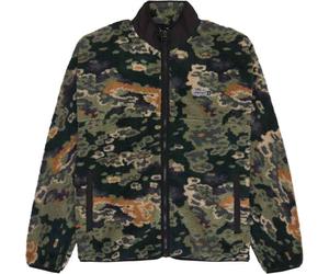 Element - Men's sherpa fleece with zip - Classic Sherpa Tree Fungi for Men in Recycled Polyester - Size L - Khaki Khaki L