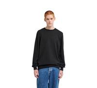 Element Icon Embroidery - Crew Neck Jumper - Men - Black.