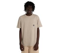 Element Icon Label Pocket - Short Sleeve T-Shirt - Men - Beige.