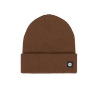 Element Mid Icon Rib - Classic Crown Beanie - Unisex - Brown.