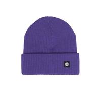 Element Mid Icon Rib - Classic Crown Beanie - Unisex - Purple.