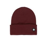 Element Mid Icon Rib - Classic Crown Beanie - Unisex - Red.